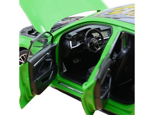 2025 Audi RS 3 Kyalami Green with Moonroof 1/18 Diecast Model Car by Norev Norev