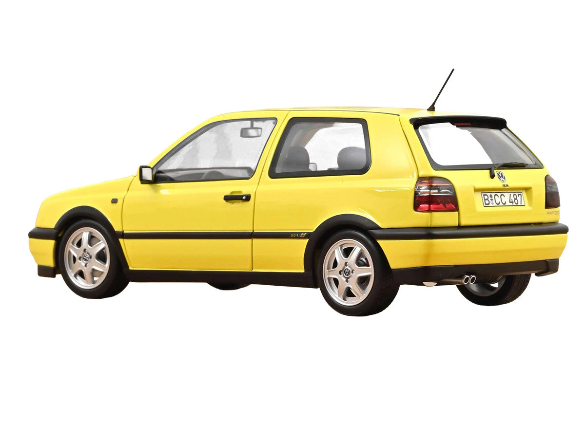 1994 Volkswagen Golf GTI Color Concept Yellow 1/18 Diecast Model Car by Norev Norev