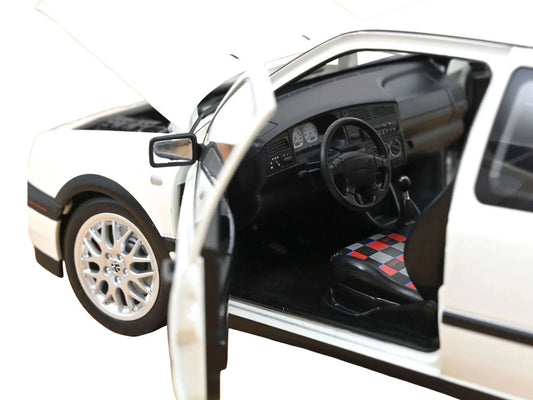 1996 Volkswagen Golf GTI Candy White "20 Years Anniversary Edition" 1/18 Diecast Model Car by Norev Norev