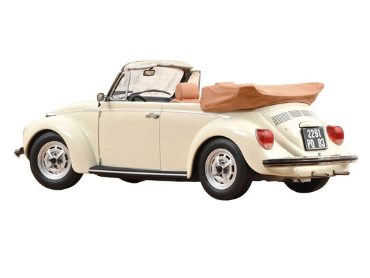 1972 Volkswagen 1303 Beetle Cabriolet Cream White 1/18 Diecast Model Car by Norev Norev