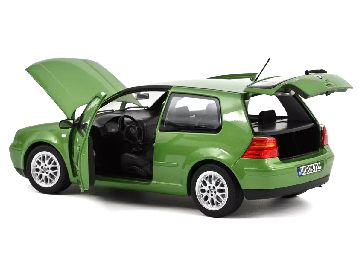 1998 Volkswagen Golf GTI Green Metallic 1/18 Diecast Model Car by Norev-3