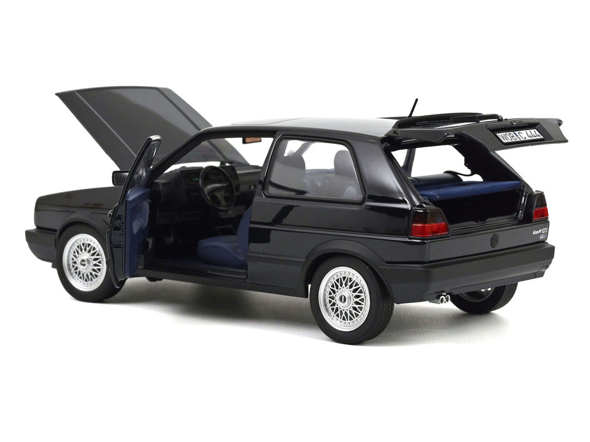 1991 Volkswagen Golf GTI Edition Blue Moonlight Blue Metallic 1/18 Diecast Model Car by Norev Norev