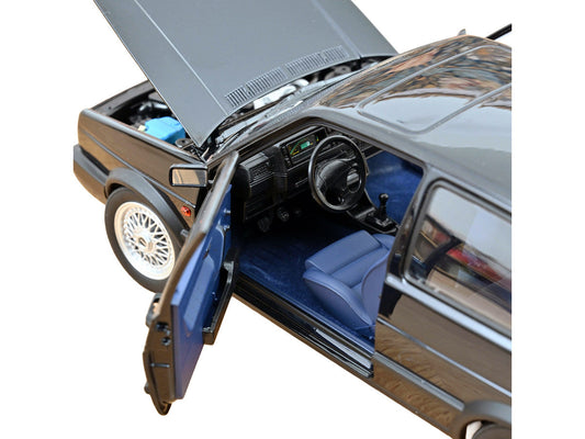 1991 Volkswagen Golf GTI Edition Blue Moonlight Blue Metallic 1/18 Diecast Model Car by Norev Norev