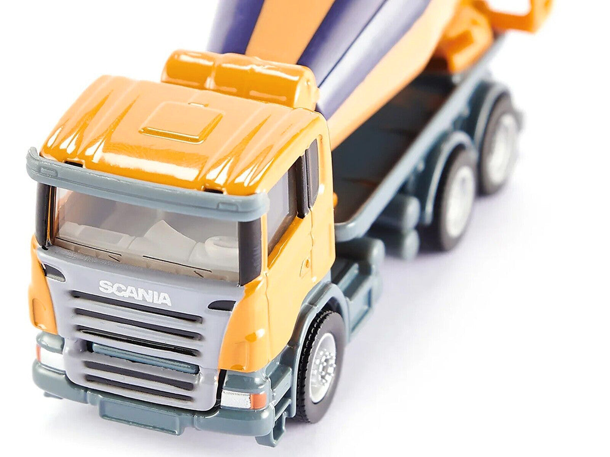 Scania Mixer Truck Yellow 1/87 (HO) Diecast Model by Siku SIKU