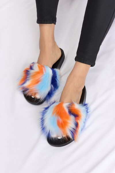 Forever Link Plush Open-Toe Sandals LuxuryLifeWay Online Store