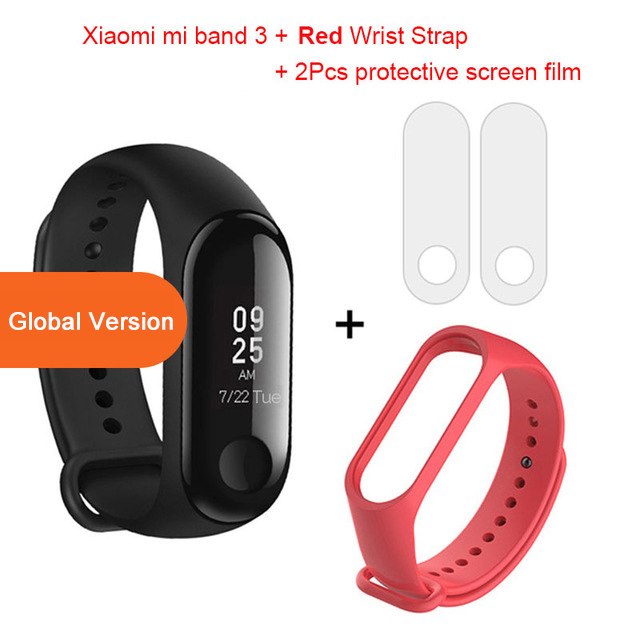 Global Version Xiaomi mi band 3 Fitness Tracker Smart Bracelet 0.78 OLED Touch Screen 50M Waterproof miband 3 Xiomi band 3 Best YouTube Store