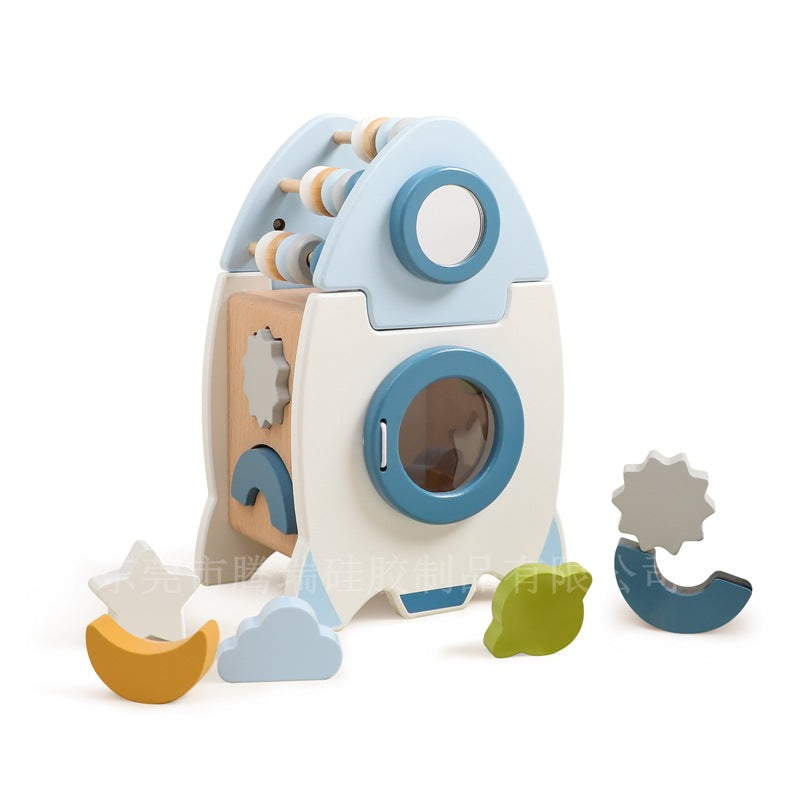 Wooden Rocket 5-in-1 Multifunctional Toy Set LuxuryLifeWay Online Store