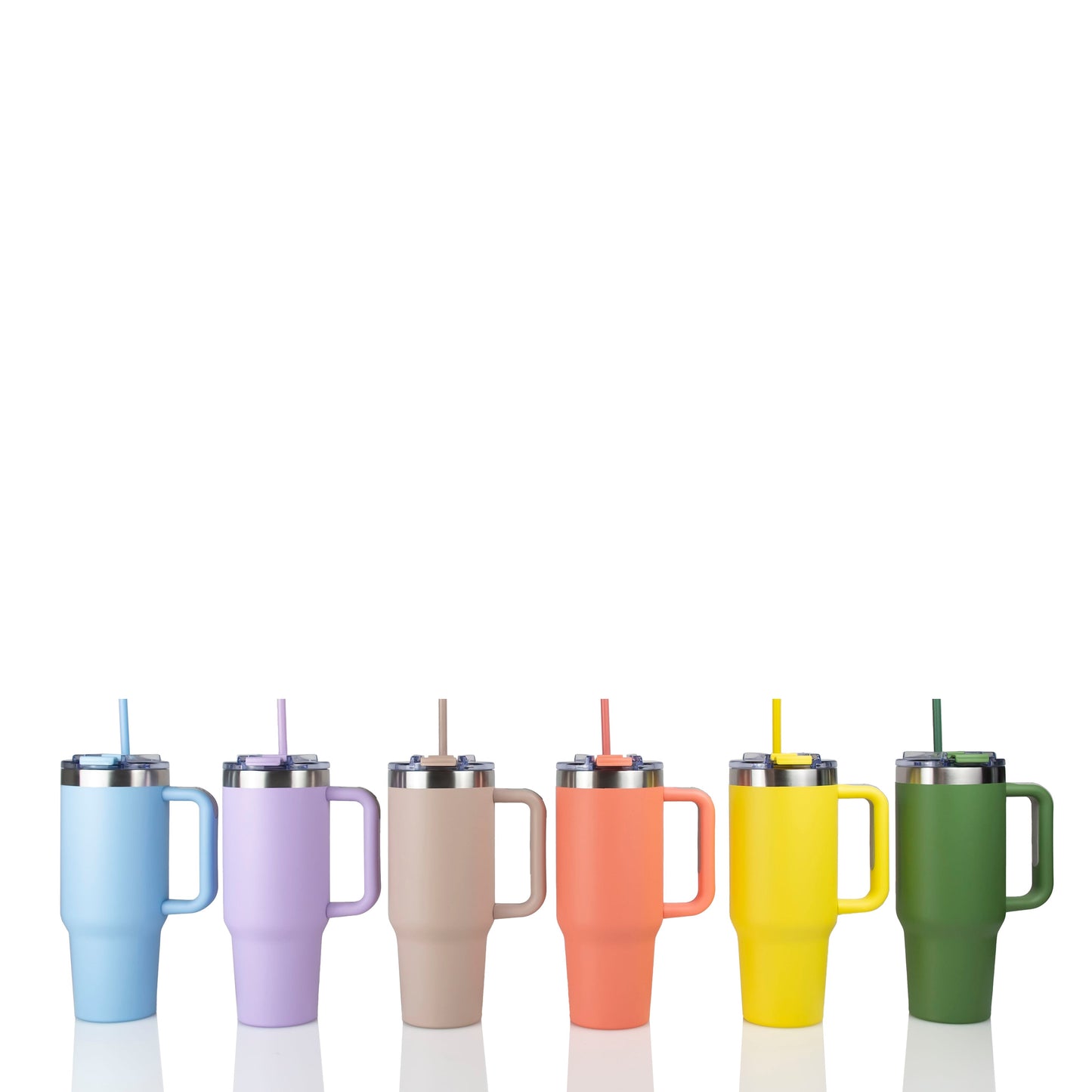 40oz POWDER COATED BIG SWIG TUMBLER - PASTEL COLLECTION LuxuryLifeWay Online Store