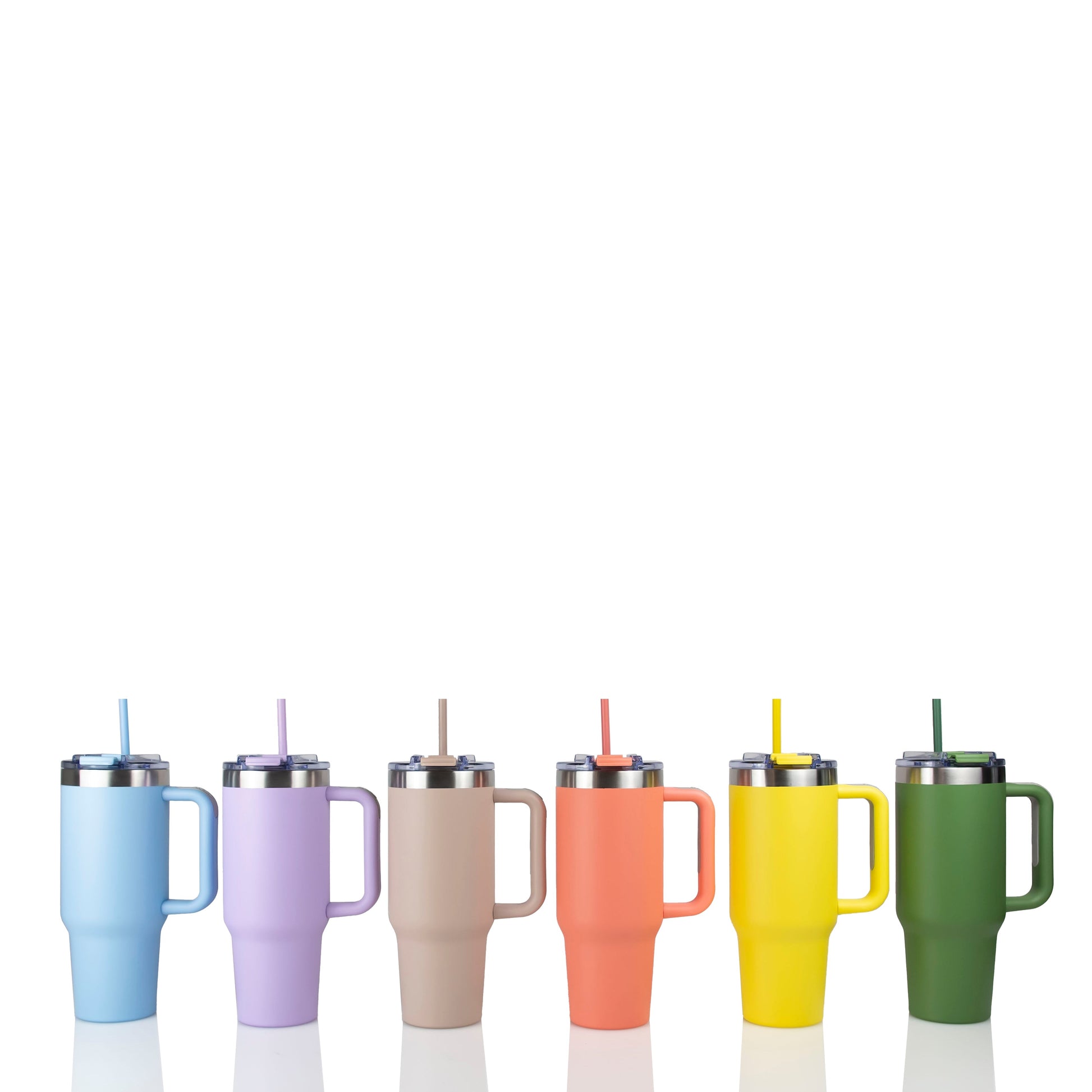 40oz POWDER COATED BIG SWIG TUMBLER - PASTEL COLLECTION LuxuryLifeWay Online Store