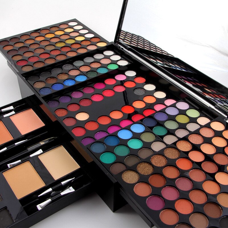 180 Colors Eyes Shadow Blush Set Personalized Piano-shaped Makeup Palette Box LadyShow.Store