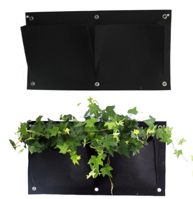 Wall Garden Hanging Planting Bags Vertical Outdoor Indoor Planter