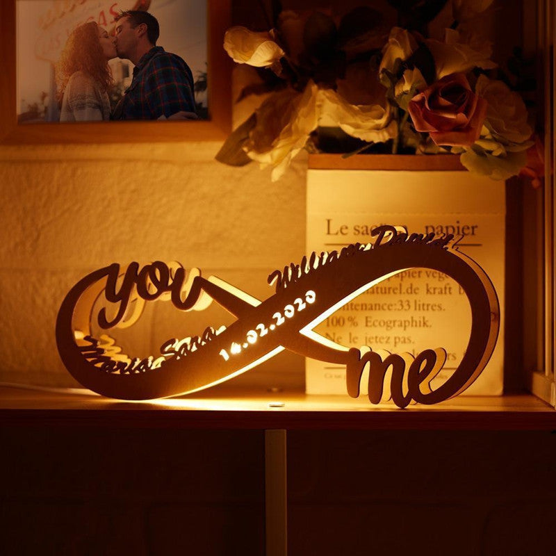 Valentine's Day Gift You Me Decorative Lamp Anniversary LadyShow.Store