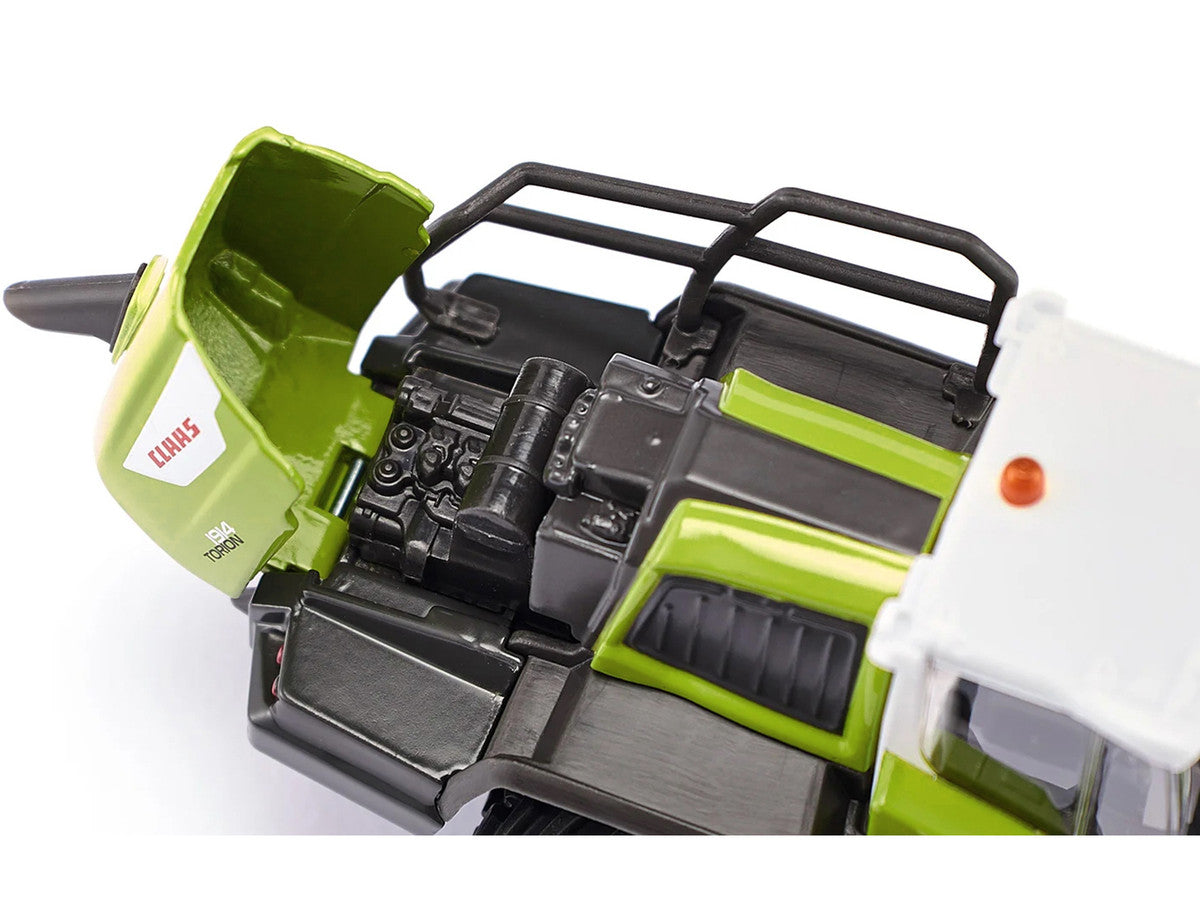 Claas Torion 1914 Wheel Loader Green and White 1/50 Diecast Model by Siku SIKU
