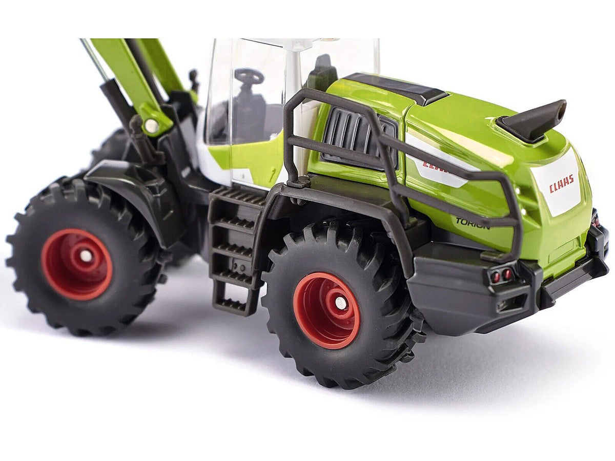 Claas Torion 1914 Wheel Loader Green and White 1/50 Diecast Model by Siku SIKU