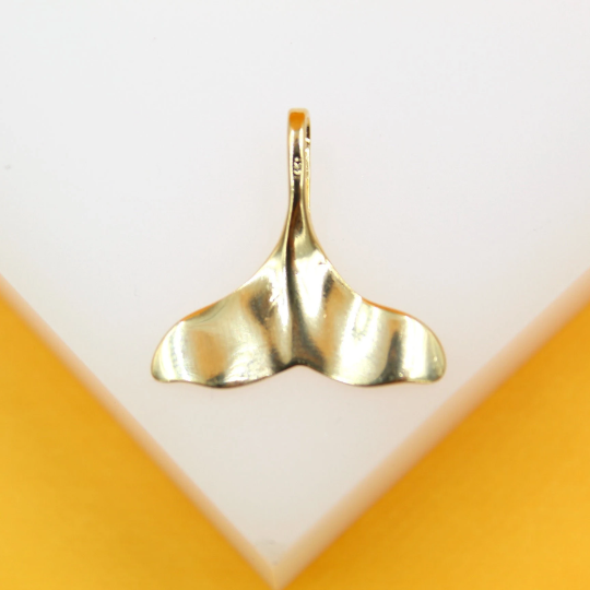 18K Gold Filled Mermaid Tail Pendant Charm MIA Jewelry