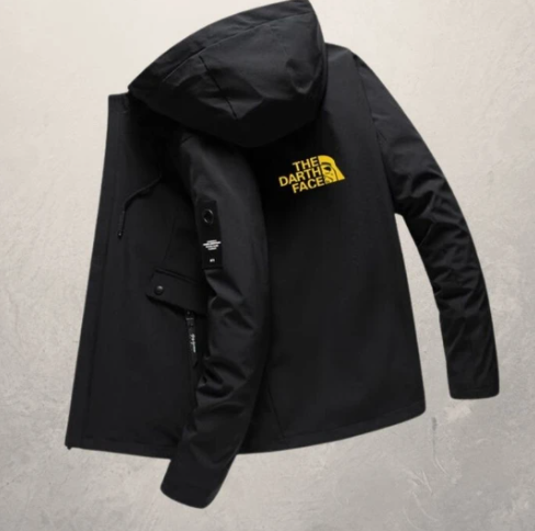 Men's Casual Loose Sports Hooded Jacket Pi-Mart
