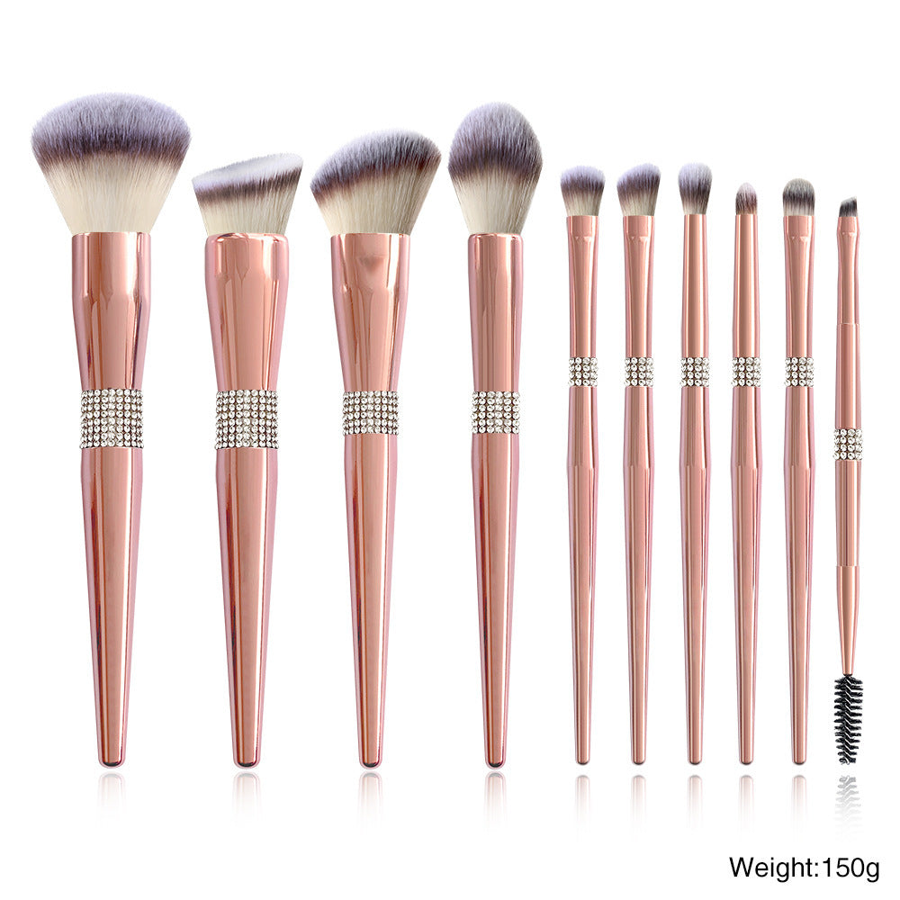 Fashion Personalized Women's Makeup Brush Set LadyShow.Store