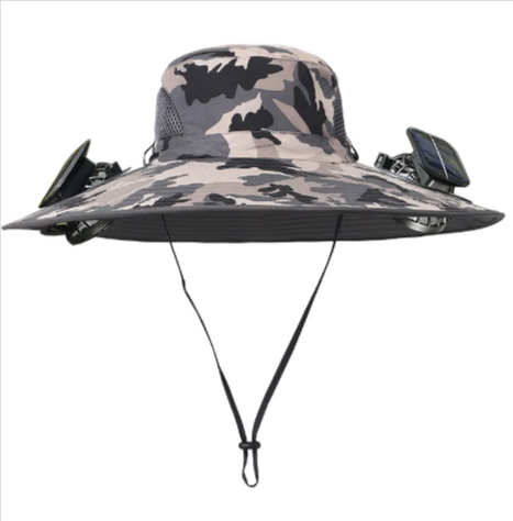 Solar Fan Sunshade Hat Best YouTube Store