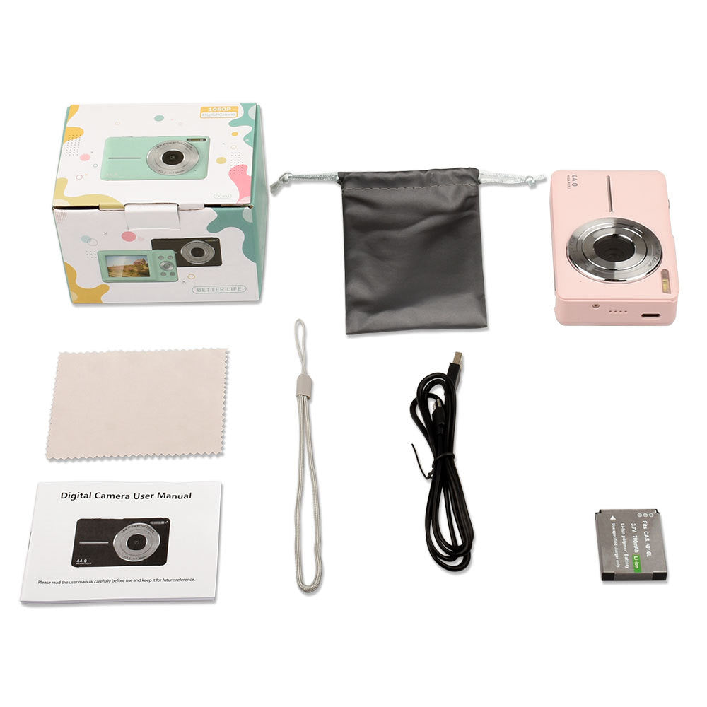 Mini Digital Camera Children's HD Digital Camera Student Mini Digital Camera Boys And Girls Christmas Birthday Gift Children's Entry-level Camera Best YouTube Store