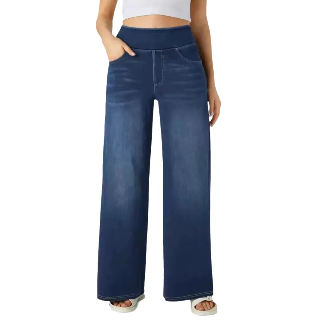 Women's Slim-fit Figure Flattering Pants Jeans LadyShow.Store