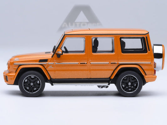 2017 Mercedes-Benz AMG G 63 Sunset Beam Orange 1/64 Model Car by Autoart Autoart