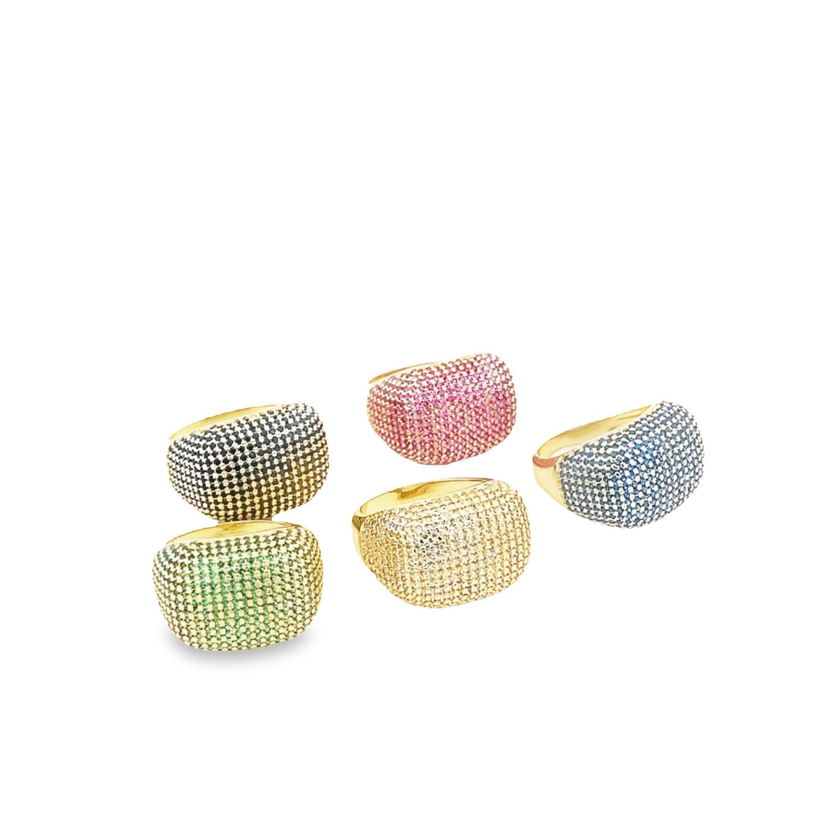CZ Dome Ring (D124) MIA Jewelry