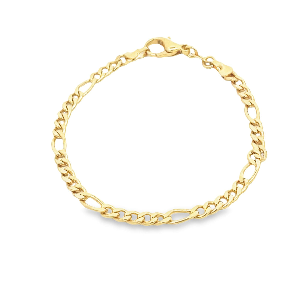 4mm Figaro Bracelet (I256) MIA Jewelry