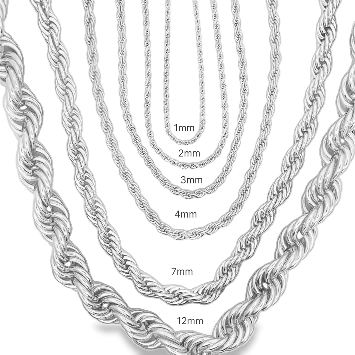 Rope Chain (H245/F195-196/F219-220/F228-235) MIA Jewelry