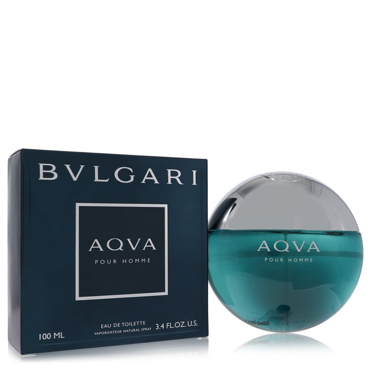 Aqua Pour Homme by Bvlgari Eau De Toilette Spray 3.3 oz (Men) W2B