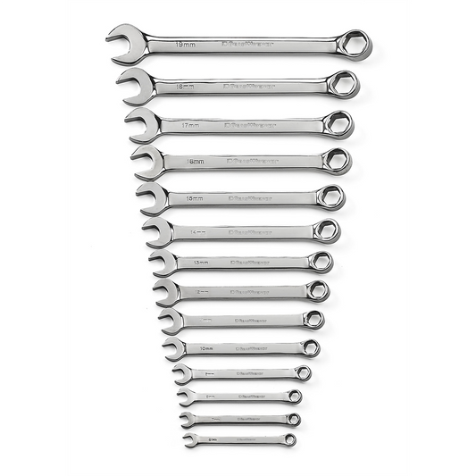 GearWrench 14 Piece 6 Point Combination Metric Wrench Set