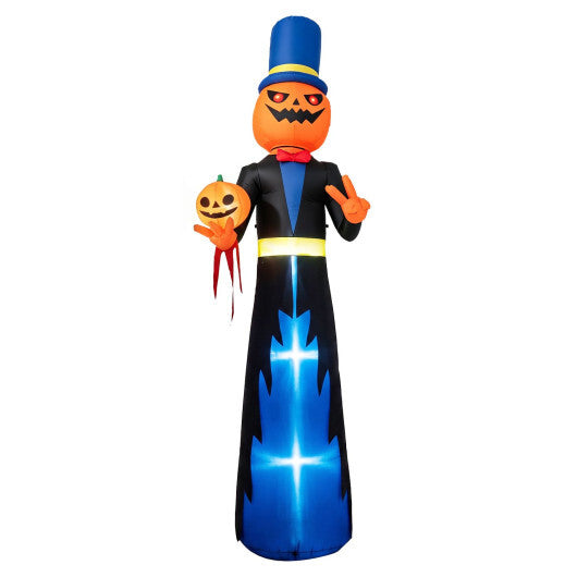 10 FT Animated Halloween Inflatable Pumpkin Gentleman Decoration W2B