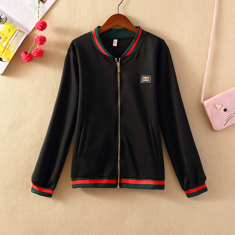 Women's Short Baseball Jacket