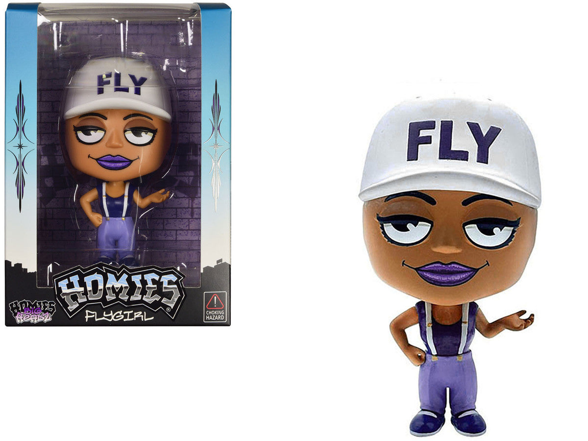 Flygirl 4.5" Figure "Homies Big Headz" Series 3 model by Homies Homies