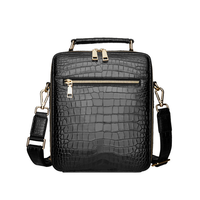 New Fashion Personalized Leather Men's Handbag CJD
