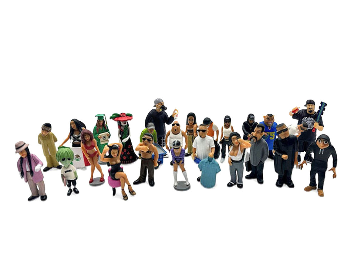 "Homies" Set of 26 Figures Series 15 Limited Edition to 2500 Pieces Worldwide by Homies Homies