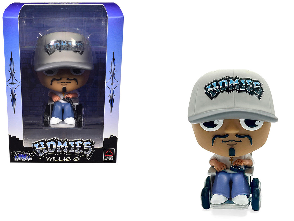 Willie G 4.5" Figure "Homies Big Headz" Series 5 Model by Homies Homies