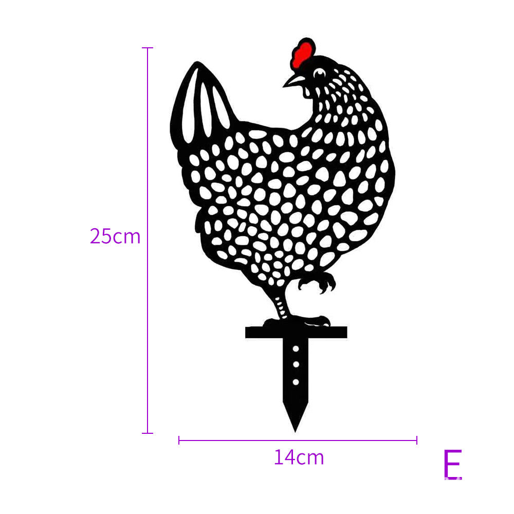 Garden Decoration Pastoral Chicken Simulation Garden