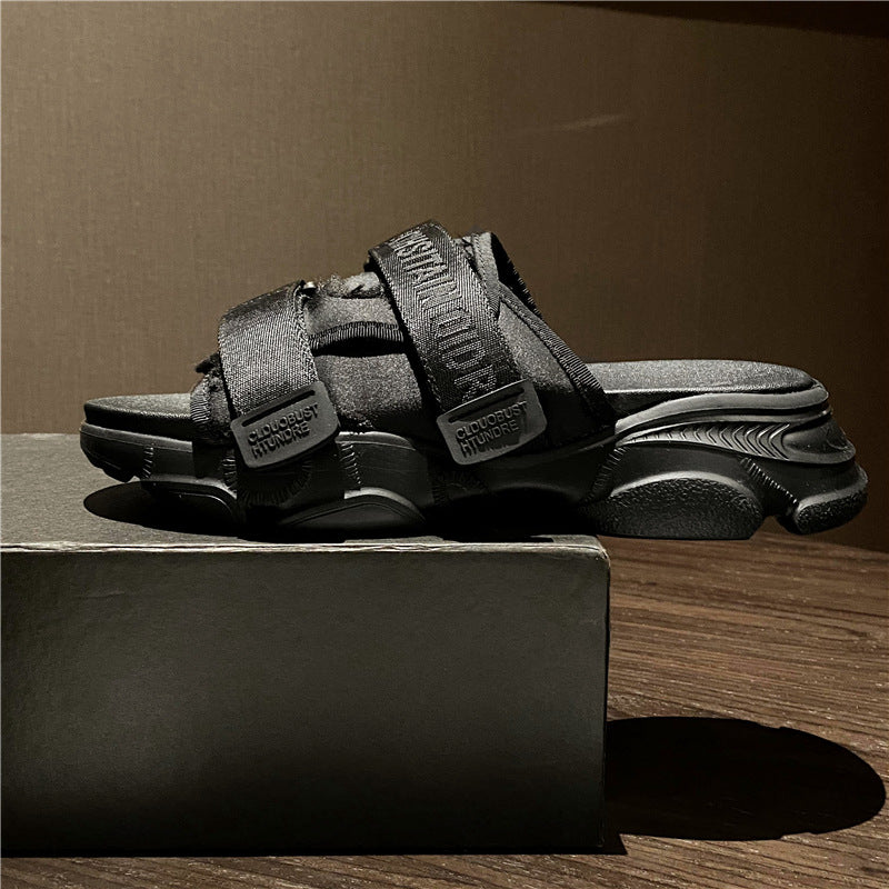 Thick-Soled Velcro Casual Sports Sandals for Women Best YouTube Store