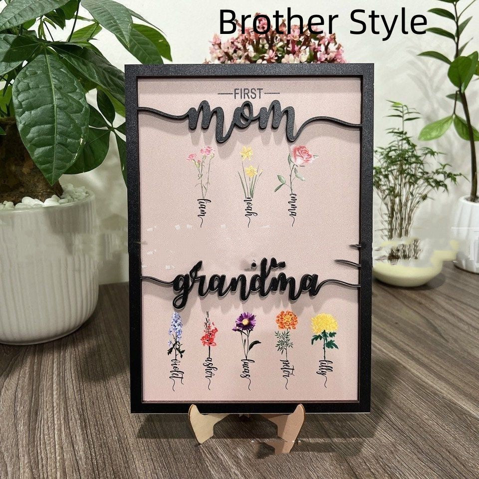 Photo Frame Gift Decoration Mother's Day Gift CJD