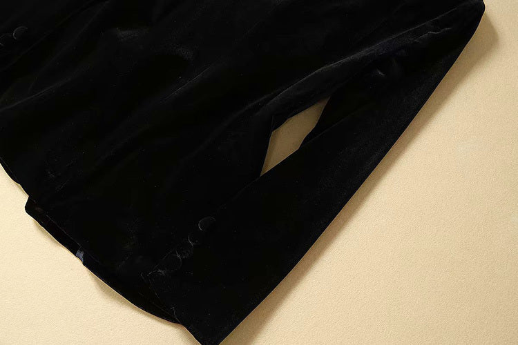 Velvet professional suit high-end women LadyShow.Store