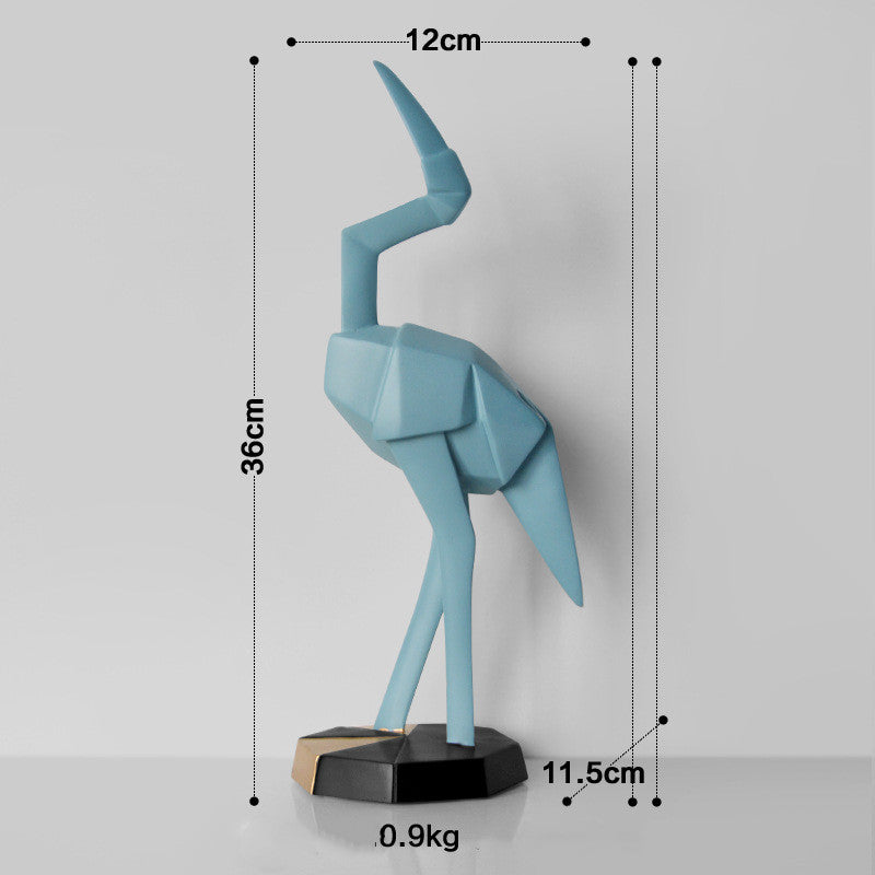 Nordic Creative Flamingo Decoration Resin Crafts CJD