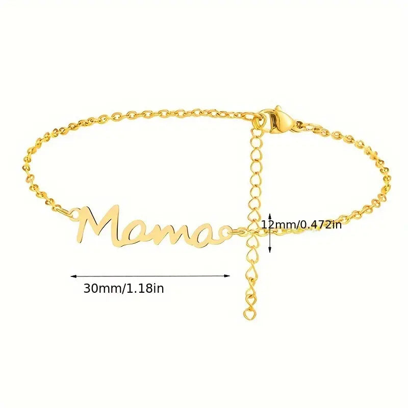 Letter Bracelet Fashion Mother's Day Gift CJD