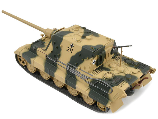 German Sd. Kfz. 186 Jagdpanzer VI Jagdtiger Heavy Tank Destroyer #211 with Henschel Turret "Schwere Panzerjager Abteilung 512 Germany 1945" 1/43 Diecast Model by AFVs of WWII AFV's of WWII