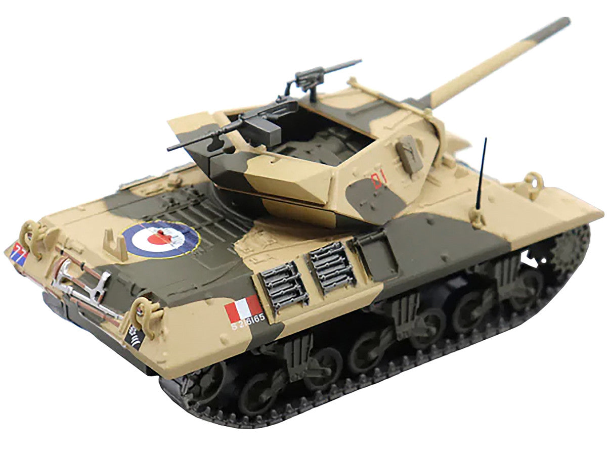 M10 Tank Destroyer D1 #77 "U.S.A. 72nd Anti-Tank Regiment 6th Armored Division Italy August 1944" 1/43 Diecast Model by AFVs of WWII AFV's of WWII