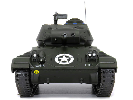 M24 "Chaffee" Tank #3 "U.S.A. 1st Armored Division Italy April 1945" 1/43 Diecast Model by AFVs of WWII AFV's of WWII