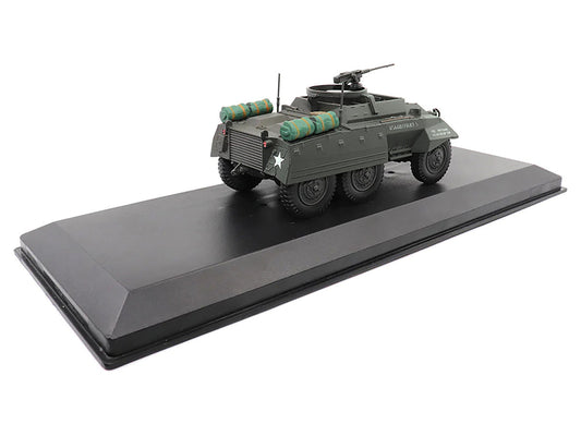 Ford M20 Armored Utility Car Olive Drab "United States Army" 1/43 Diecast Model by Militaria Die Cast Militaria Die Cast