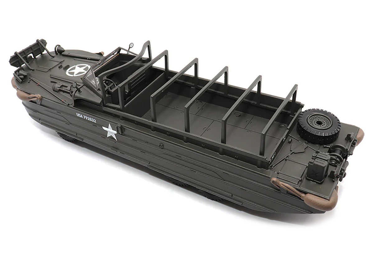 GMC DUKW Amphibious Vehicle Olive Drab "United States Army" 1/43 Diecast Model by Militaria Die Cast Militaria Die Cast
