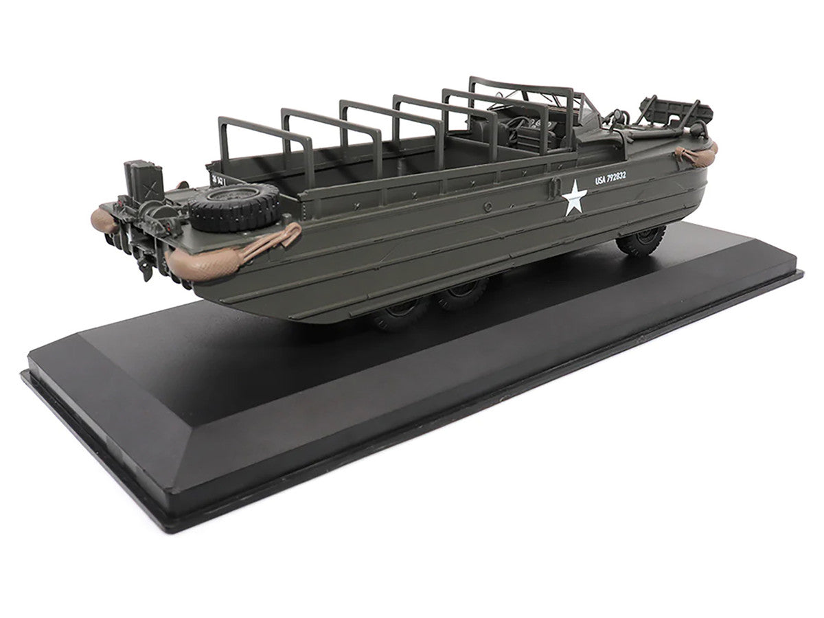 GMC DUKW Amphibious Vehicle Olive Drab "United States Army" 1/43 Diecast Model by Militaria Die Cast Militaria Die Cast