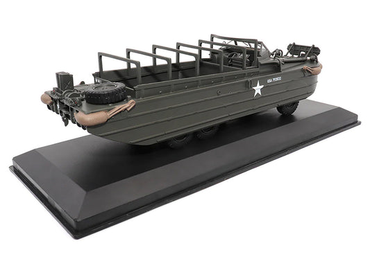 GMC DUKW Amphibious Vehicle Olive Drab "United States Army" 1/43 Diecast Model by Militaria Die Cast Militaria Die Cast