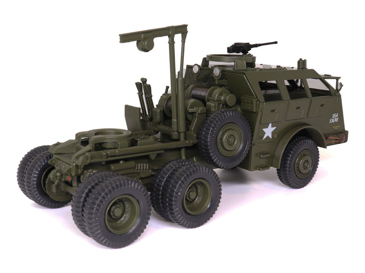 Pacific M26 Tractor Olive Drab "United States Army" 1/43 Diecast Model by Militaria Die Cast Militaria Die Cast